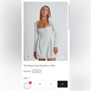 Odd Muse - Ultimate Muse Pearl Dress - Size M